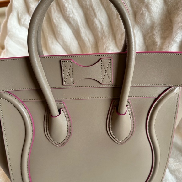 Authentic CELINE Mini Luggage Tote - Picture 7 of 14